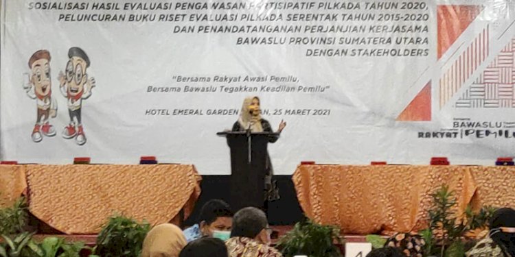 Ketua Bawaslu Sumut, Syafrida R Rasahan/RMOLSumut 