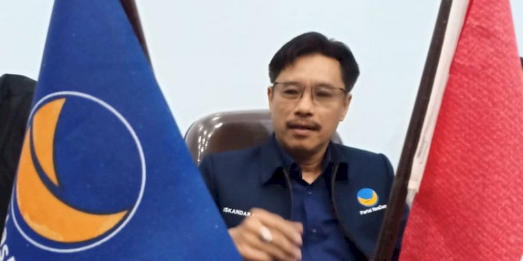 Ketua DPW NasDem Sumut, Iskandar ST/RMOLSumut