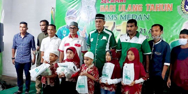 CEO PSMS Medan pada acara Ulang Tahun Ke 71 PSMS Medan/RMOLSumut