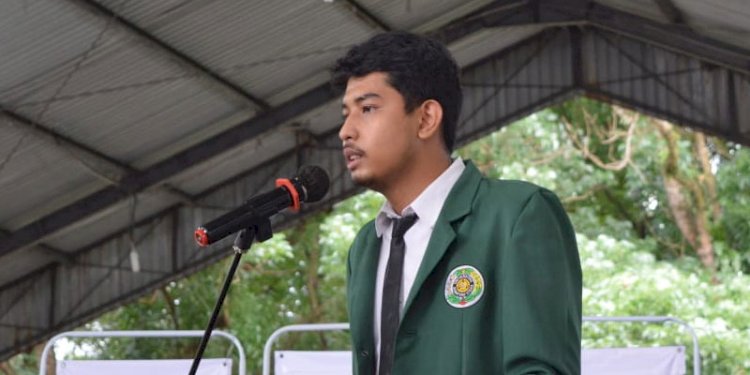 Presiden Mahasiswa USU, Muhammad Rizky Fadillah/Ist