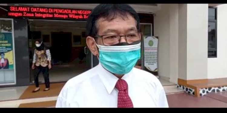Dr Dayat Limbong usai menjadi saksi ahli di PN Kisaran/RMOLSumut