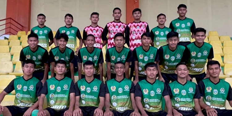 Tim Sepakbola Sumatera Utara di PON Papua 2020/Ist