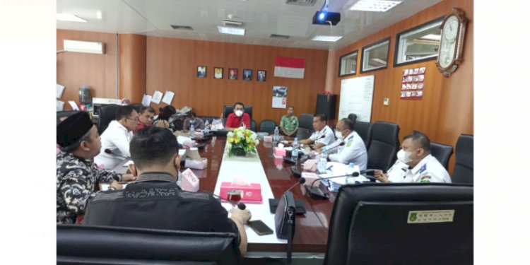 Suasana rapat Komisi IV DPRD Medan/RMOLSumut