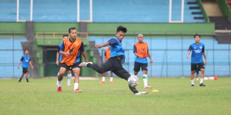 PSMS Medan menggelar latihan di Stadion Teladan/RMOLSumut