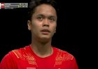 Kalah Dari Pemain Prancis, Anthony Ginting Langsung Tersingkir Dari Indonesia Open 2021