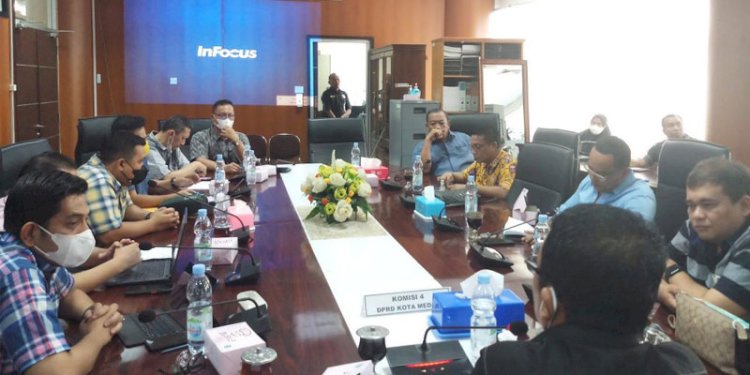 Rapat Komisi IV DPRD Medan/Ist