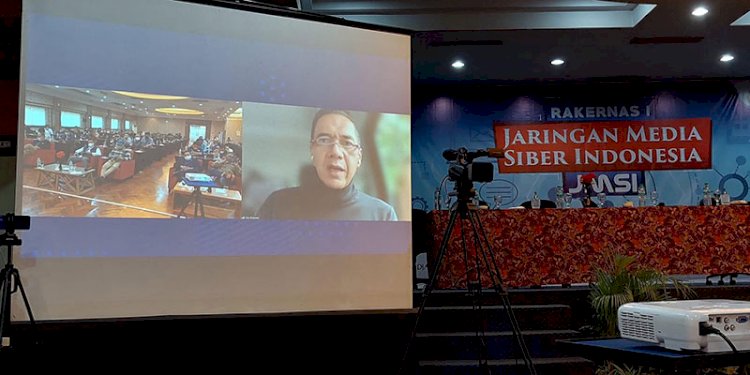  Ketua Dewan Pembina JMSI Gita Wirjawan hadir virtual di Rakernas I JMSI, di Semarang/RMOL