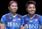 Polii/Rahayu Melangkah ke Semifinal BWF World Tour Final 2021