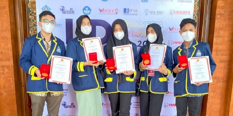 Lima pelajar SMA Negeri 7 Banda Aceh meraih medali emas pada ajang penelitian tingkat internasional/Istimewa