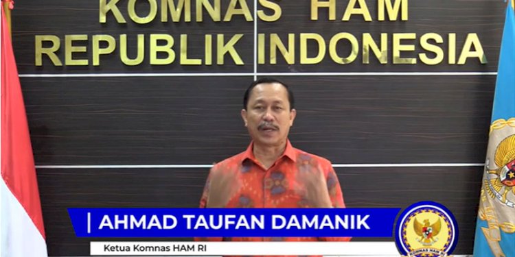 Ketua Komnas HAM, Ahmad Taufan Damanik/Net
