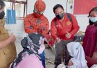 Kolaborasi Dengan Pemko Medan, BIN Hadirkan Karakter Pahlawan Super Semangati Anak SD Peserta Vaksinasi di Medan