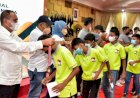 Juara Di Mataram, Edy Rahmayadi Sambut Tim Sepakbola Sumut U-12 di Rumah Dinas