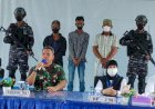 TNI AL Menangkap 17 Pekerja Migran Ilegal di Tanjung Balai Asahan
