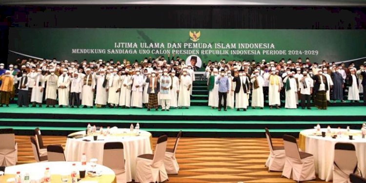 Ijtima Ulama dan Pemuda Islam Indonesia deklarasi dukungan ke Sandiaga Uno/Ist