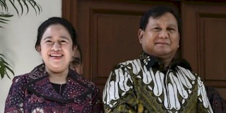 Puan Maharani dan Prabowo Subianto/Net
