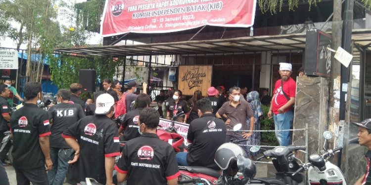 Elemen masyarakat menolak eksekusi lahan dan bangunan di Jalan Sisingamangaraja Medan/RMOLSumut