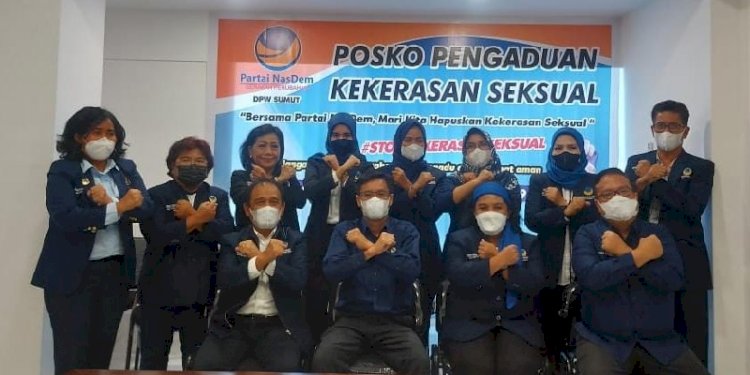 Posko Pengaduan Kekerasan Seksual DPW NasDem Sumut/Ist