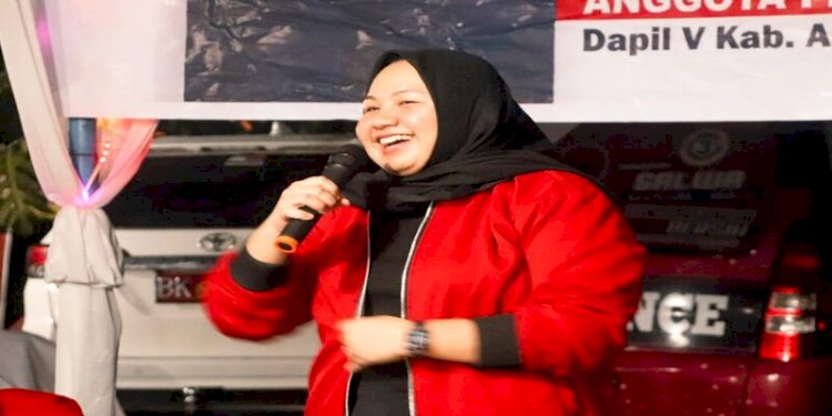 Anggota Fraksi PDI Perjuangan DPRD Sumut Teyza Cimira Tisya, SH/Ist