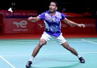Tampil Apik, Chico Kandaskan Momota di Badminton Asia Championship 2022