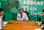 Rusdi Lubis Resmikan Podcast Nasi Oemat KAHMI Sumut