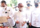 Dampingi Dirjen PSP Kementan dan Gubsu, Bobby Nasution Tinjau Pasar Mitra Tani