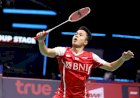 Indonesia Master 2023, Ginting Tuntaskan ‘Dendam’ ke Lee Cheuk Yiu