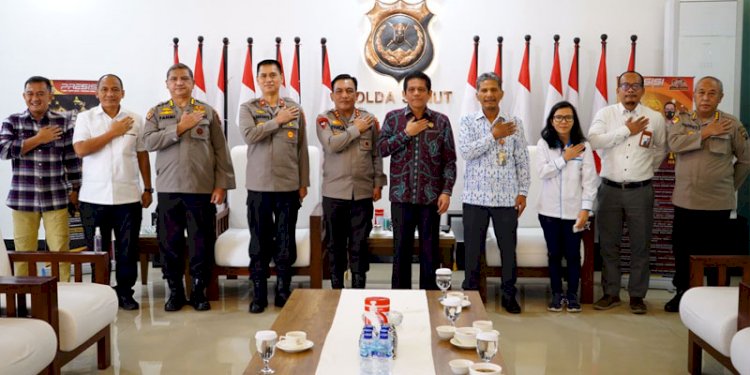 Kunjungan Ombudsman RI ke Polda Sumatera Utara/Ist