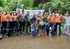 PT AR Lepas 15 Ribu Bibit Ikan Endemik Lokal di Lubuk Larangan Sungai Batuhoring