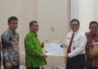 Kabupaten Deli Serdang Meraih Penghargaan Maturitas SPIP Dari BPKP Sumut.
