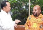 Bertemu Tito, Lukas Enembe Sampaikan Dukungan Pemekaran Papua