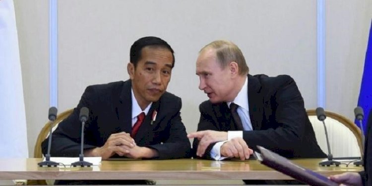 Presiden Joko Widodo dan Vladimir Putin/net