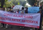 Demo di Jakarta, Masyarakat Karo Minta Kejagung Copot Kajari Karo