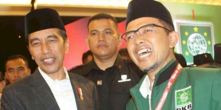  Presiden Joko Widodo dan Anggota DPR RI dari Fraksi PKB, Maman Imanulhaq/Net