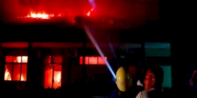 Kebakaran RS Putri Hijau, Medan/Ist