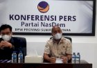 Nasdem Juara, Rahmansyah Sibarani Bakal jadi Ketua DPRD Sumut