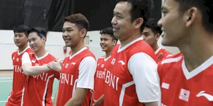 Para atlet bulutangkis putra Indonesia/Net