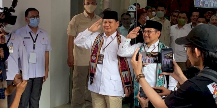 Prabowo Subianto dan Muhaimin Iskandar/RMOL