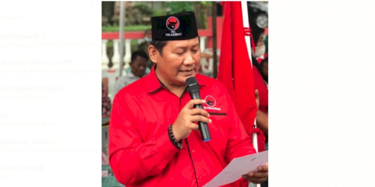 Wakil Ketua DPD PDI Perjuangan Sumatera Utara Aswan Jaya/Net