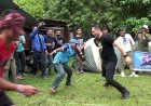 Kembangakan Permainan Tradisional, AHY Ikut ‘Margalah’ di Jambore Otomotif Indonesia