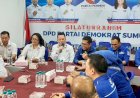 Terima Kunjungan Demokrat Sumut, DPW Perindo Sumut: Silaturahmi Adalah Kemenangan