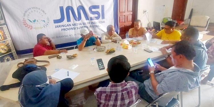 Rapat JMSI Sumatera Utara/Ist