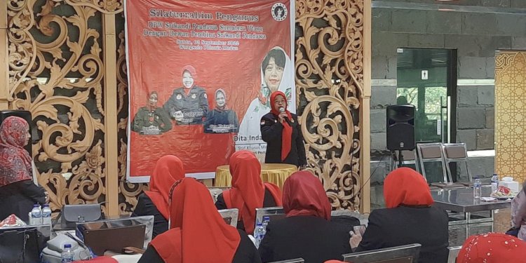 Ketua DPW Srikandi Pendawa Sumatera Utara, Dewi Anggraini/RMOLSumut