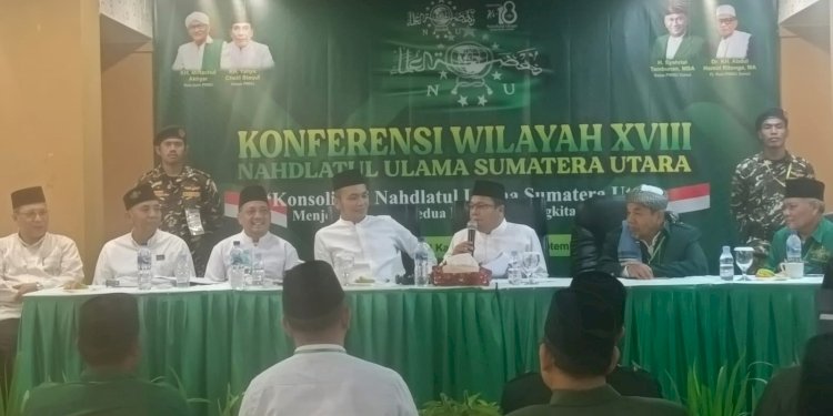 Suasana Konferwil PWNU Sumatera Utara/Ist