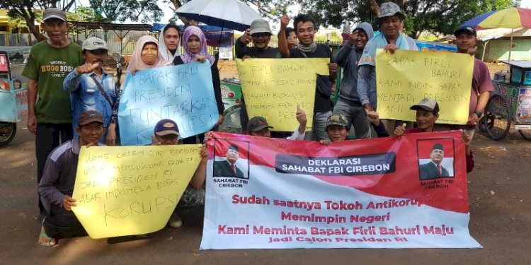 Kalangan PKL di Cirebon dukung Firli Bahuri maju di Pilpres 2024/Ist