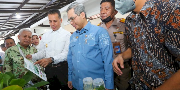 Wakil Menteri Pertanian Harvick Hasnul Qolbi di Asahan, Sumatera Utara/Ist