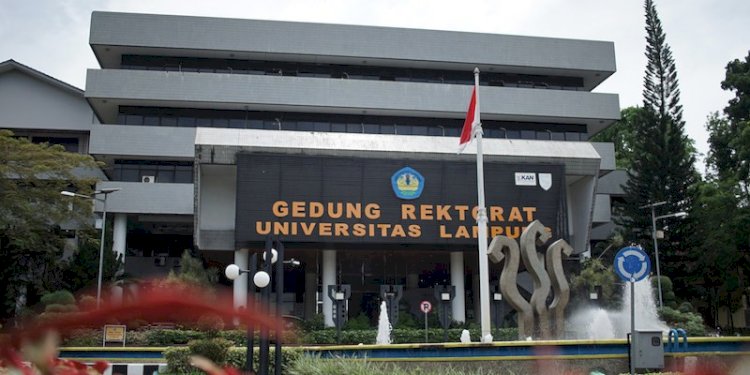 Gedung Rektor Universitas Lampung/Net
