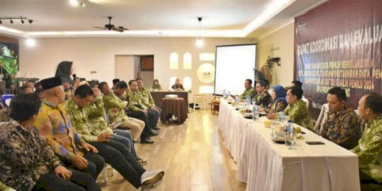   Rapat Koordinasi KPU Lampung/Ist