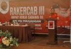 Ketua PDIP Sumut: Tugas Kader Turun Kebawah Bukan Cuap-Cuap Menganalisi Capres