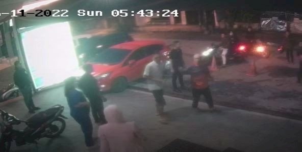 Tangkapan layar dugaan penganiayaan di RS Bandung, Medan/Repro