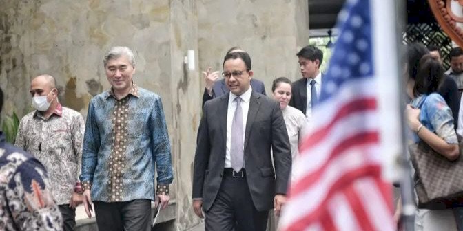   Anies Baswedan dan Dutabesar Amerika Serikat untuk Indonesia, Sung Yong Kim/Ist